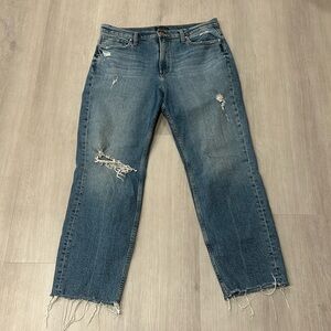 Silver Frisco Straight Jeans
